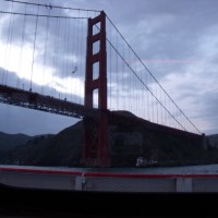 Cruising out under the Golden Gate