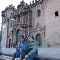 The cathedral in Cusco, Peru
