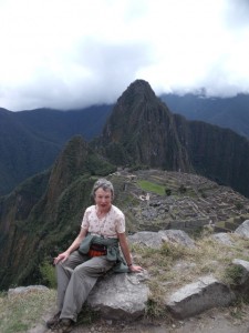Here I am sitting above the mysterious complex known as Machu Picchu | Soundview Cottage