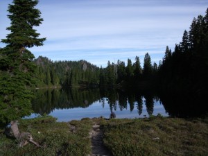 One of Seven Lakes in the Seven Lakes Basin on the Olympic Peninsula | Soundview Cottage