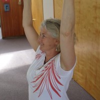 Janet Crawley, compassionate yoga and potting teacher